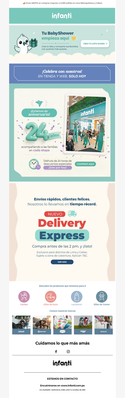 24 años contigo 💙 ¡Hoy celebramos con ofertas!