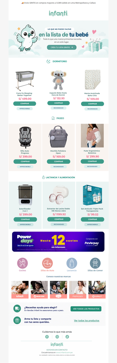 ¡Todo lo que tu bebé necesita, en un solo lugar!
