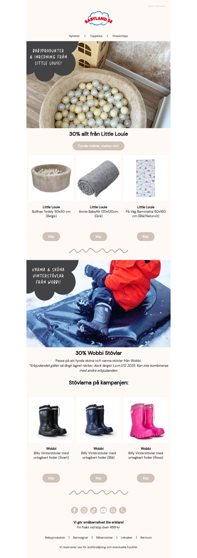 Little Louie & Wobbi: Black week-favoriter för lek & vardag 🖤