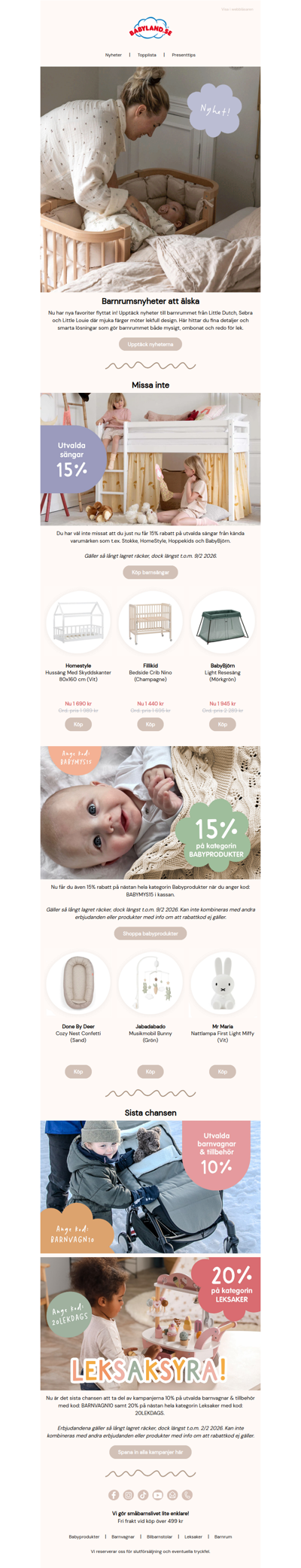 Nytt från Sebra, Little Dutch & Little Louie 🌟