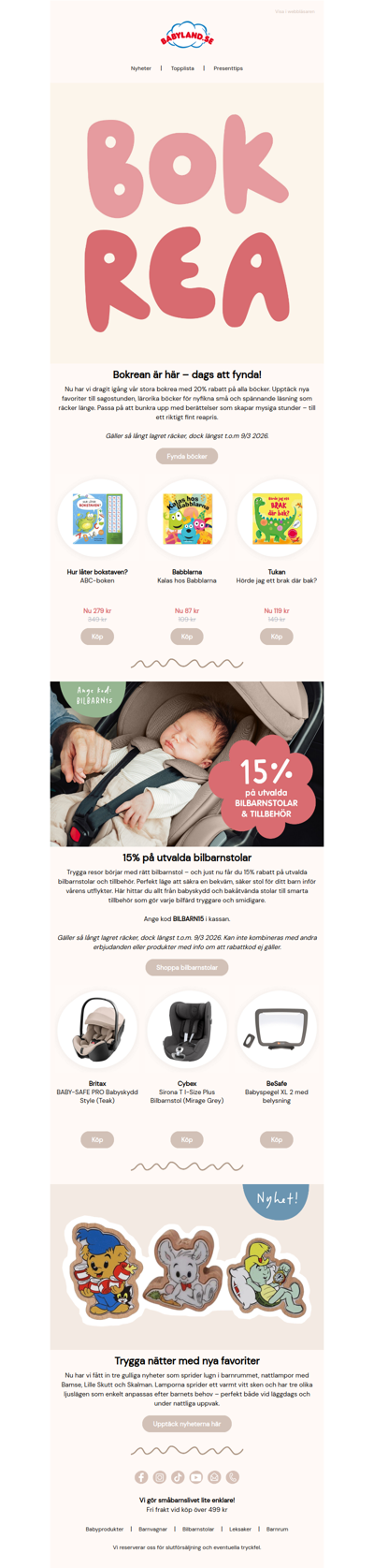 BOKREA 💥📚 20% på alla barnböcker