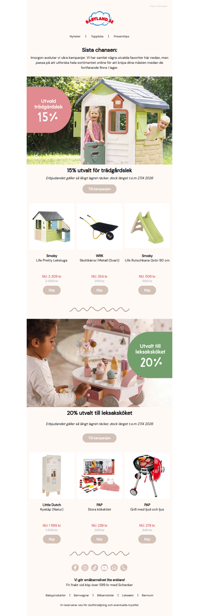 Imorgon tar kampanjerna slut ⏰