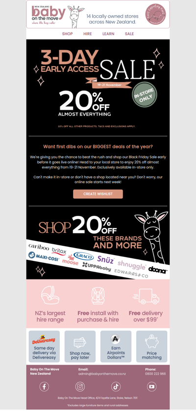 BLACK FRIDAY 🖤 Early Access Sale