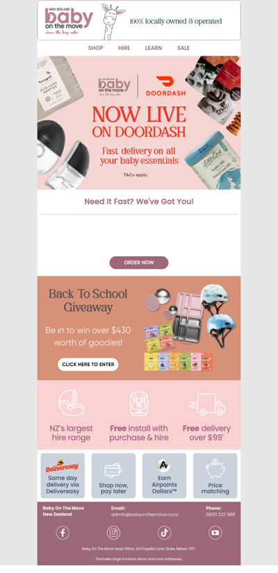 We're live on DoorDash ❤️