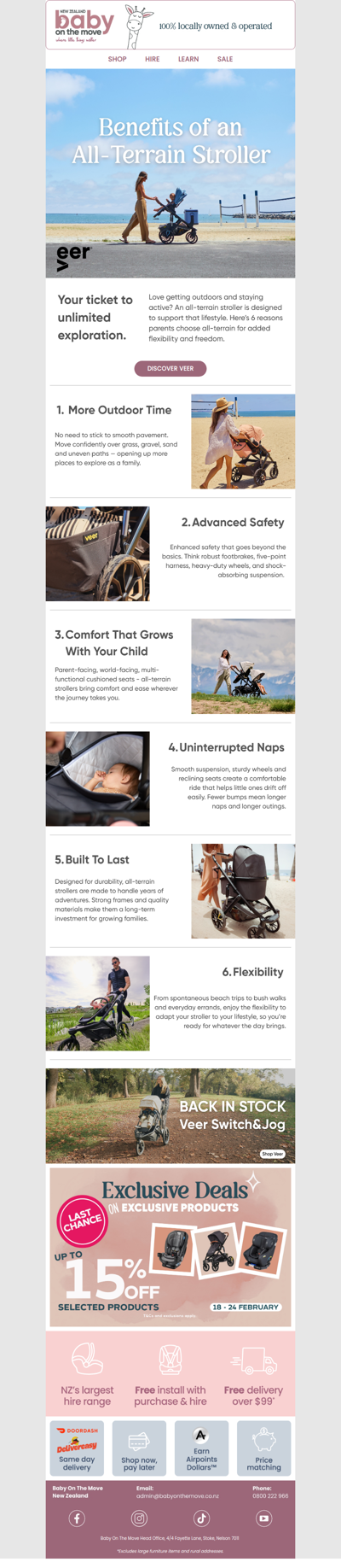 Benefits of an all-terrain stroller 🏞️