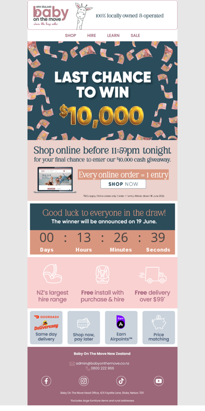 🚨 Last chance to win $10K 🚨