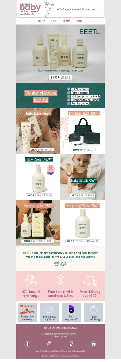 New in: BEETL Natural Skincare 🌿