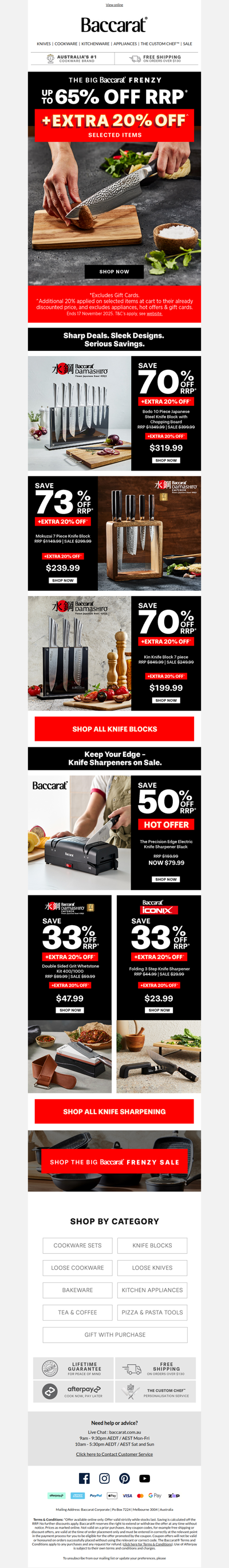 Sharp Deals 🔪 Serious Frenzy Savings!