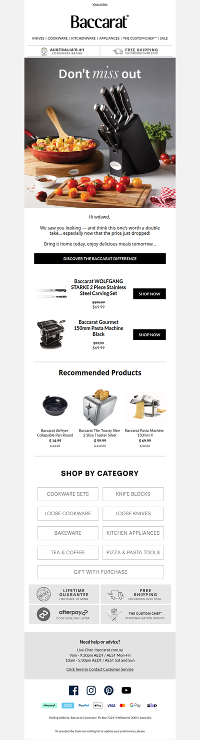 Be quick! One of your favourites, now an even better price.