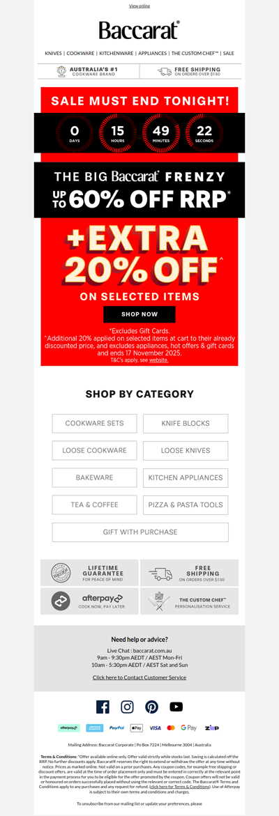 There’s still time to treat yourself…