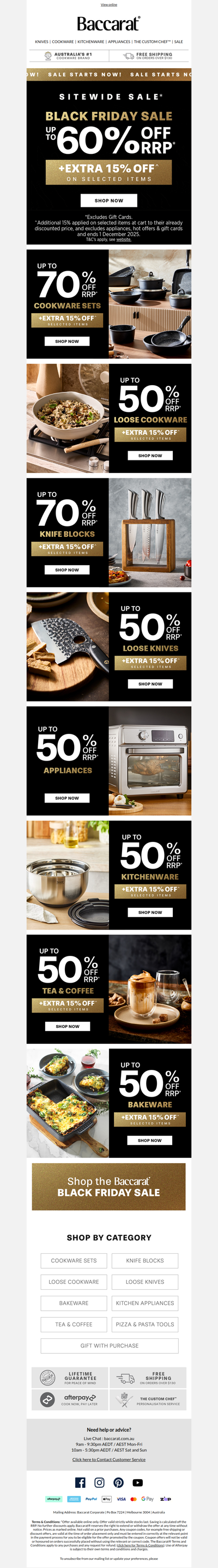 Black Friday starts NOW - your kitchen upgrade awaits