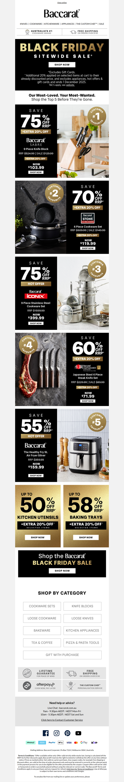 Black Friday Kitchen Favourites 🔥