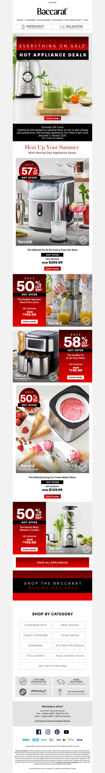 Boxing Day Appliance🔥Hot Deals🔥