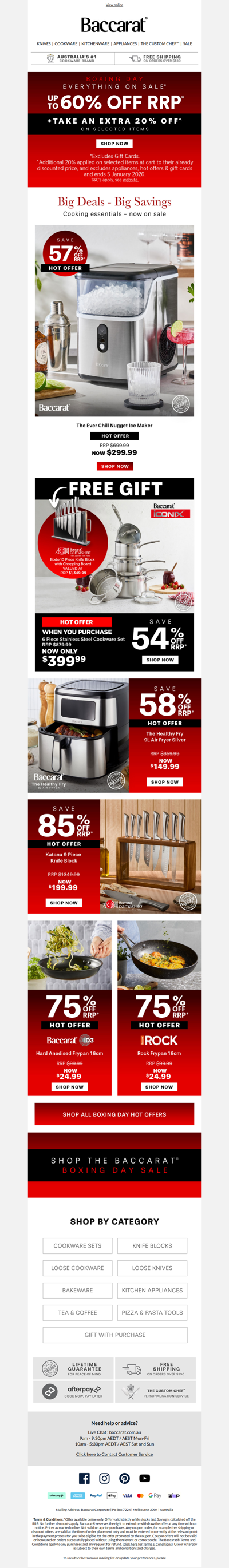 Don't Miss the Boxing Day Sale!