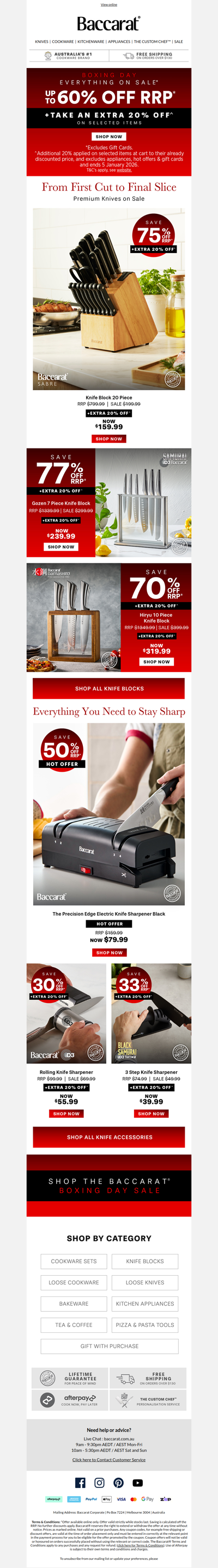 Premium Kitchen Knives on Sale📣