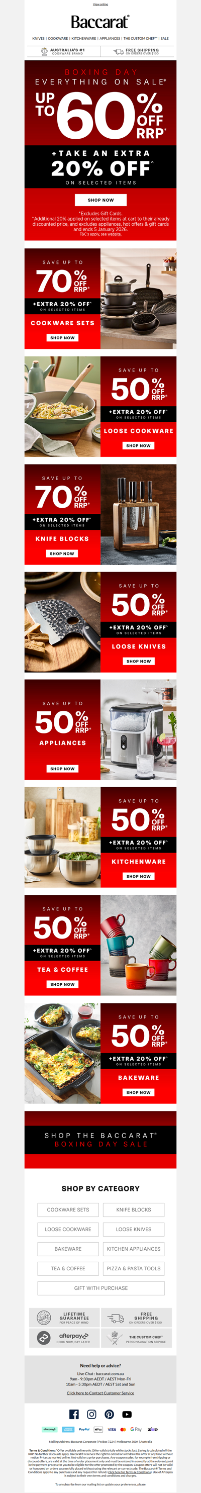 This is it: Boxing Day Sale Ends Tonight!