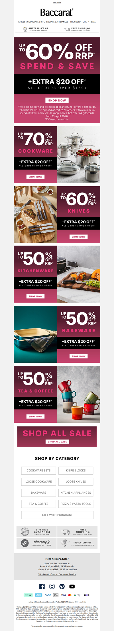 Up to 60% Off + Extra $20 Off!🚨