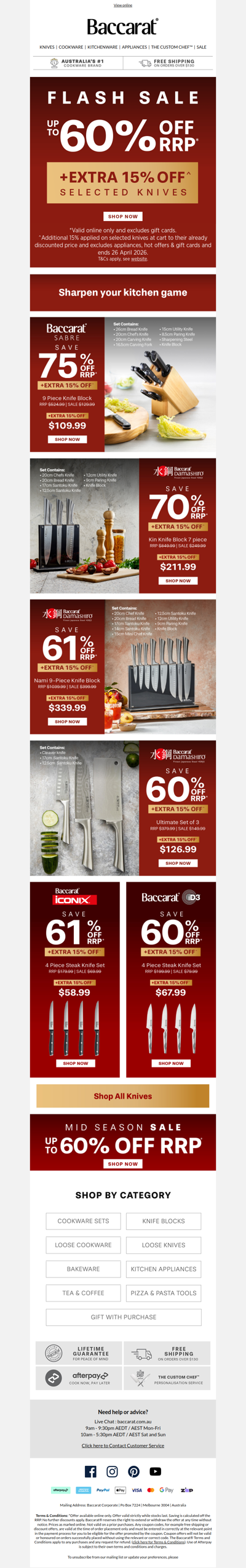 Sharpen your kitchen game🔪