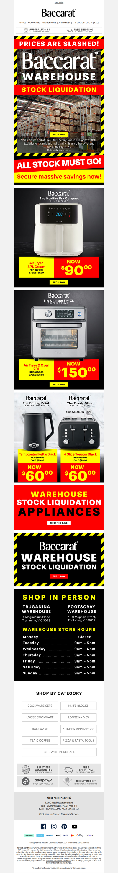 Warehouse Liquidation Sale: MEGA Appliance Deals🚨