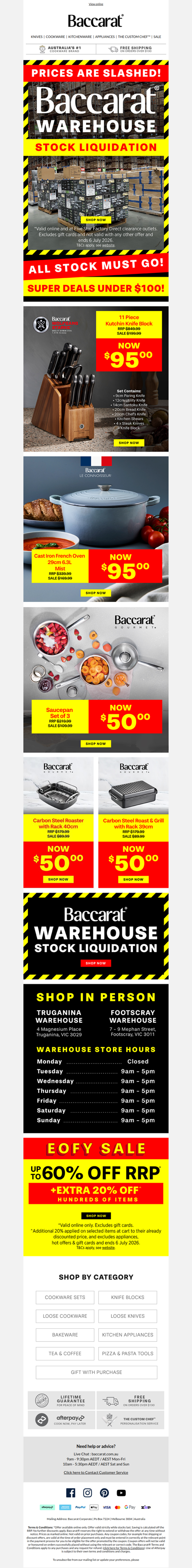WAREHOUSE LIQUIDATION SALE - Super Deals UNDER $100!🎉