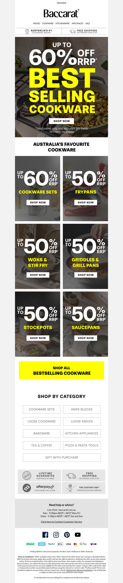 Up to 60% OFF Bestselling Cookware📣Starts NOW