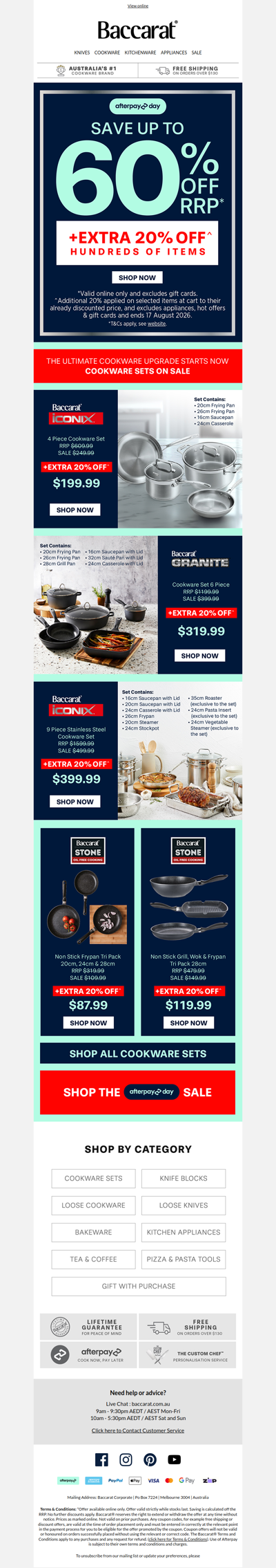 The Ultimate Cookware Sets - on SALE!