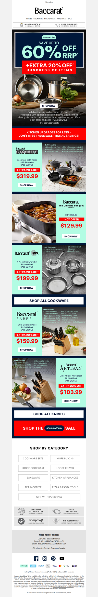 Kitchen Upgrades - EXTRA 20% OFF Savings!