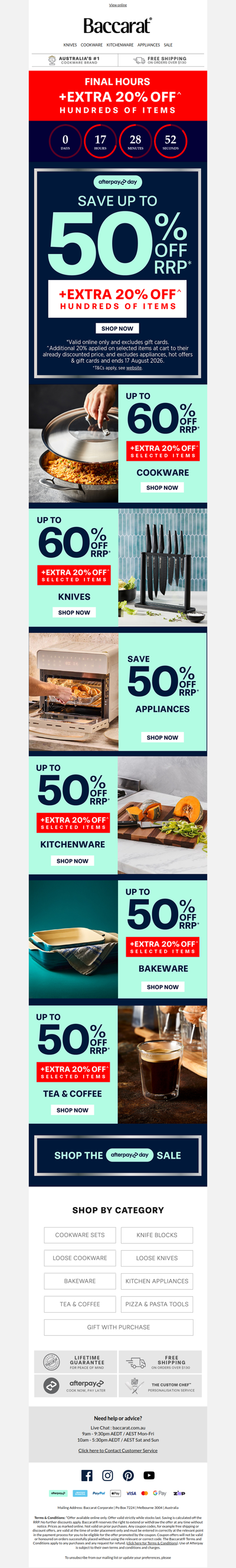 FINAL HOURS🚨EXTRA 20% OFF^ selected