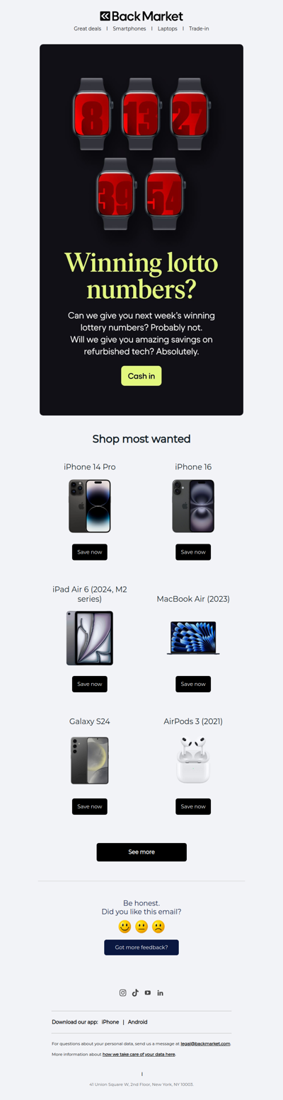 🎟️ 8 - 13 - 27 - 39 - 54