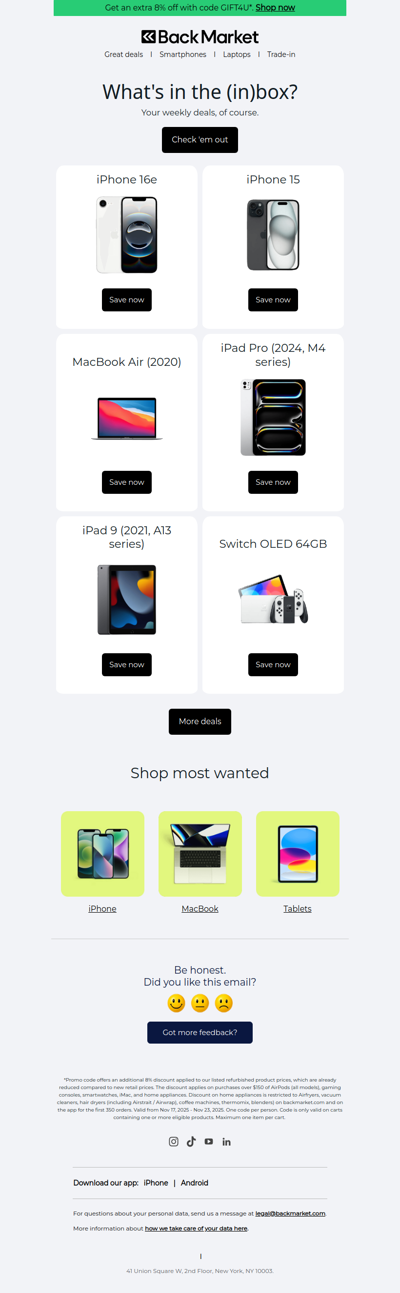 This week's deals just dropped