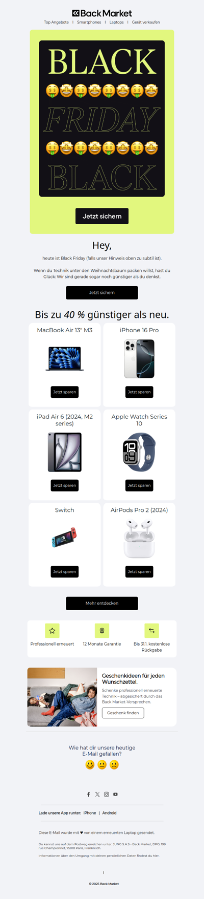 🤔 Welcher Tag ist heute?