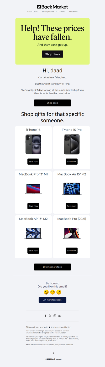 Help! These prices have fallen