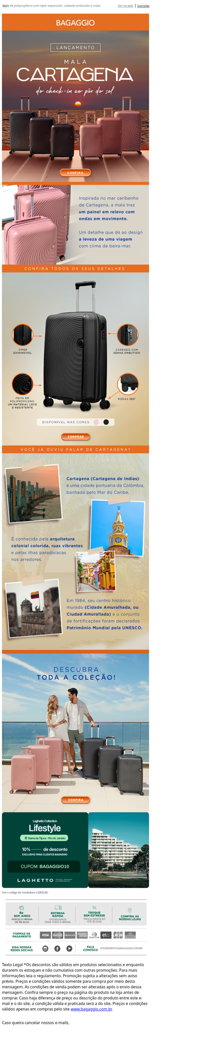 LANÇAMENTO com toque caribenho ☀️