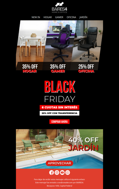 Llegó el Viernes Negro 😎