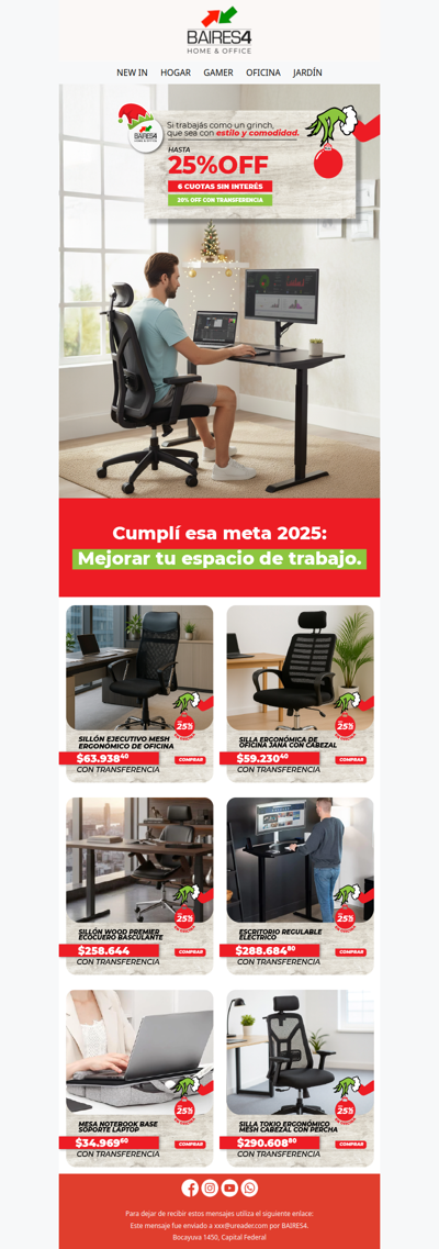 👉 Para los que trabajan como el Grinch