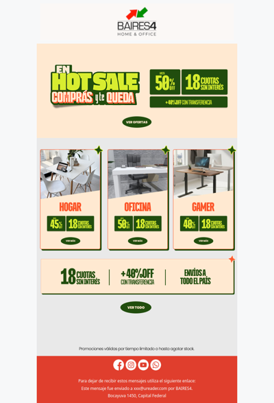 ARRANCÓ HOT SALE🔥 Hasta 50% OFF + HASTA 18CSI!
