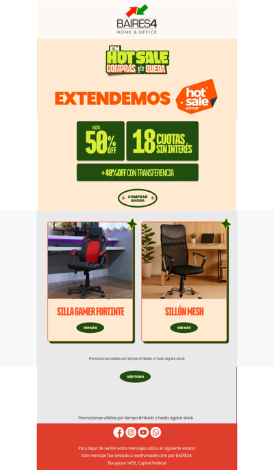 EXTENDIMOS🔥Hasta 50% OFF + 18CSI! Te lo vas a perder?