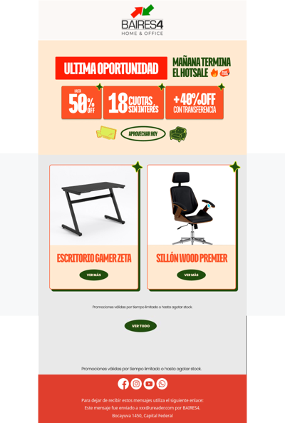 ÚLTIMA OPORTUNIDAD!🔥Hasta 50% OFF + 18CSI