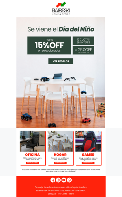 Ya llega el Día del Niño🎁 hasta 15% OFF + 12CSI