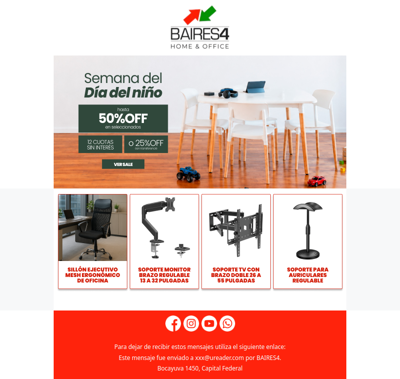 Semana del Día del Niño🎁 hasta 50% OFF + 12CSI