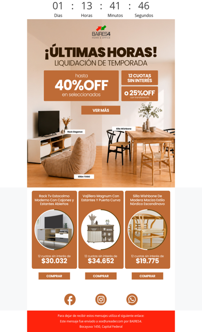 ÚLTIMAS HORAS!! Hasta 40% OFF + 12CSI