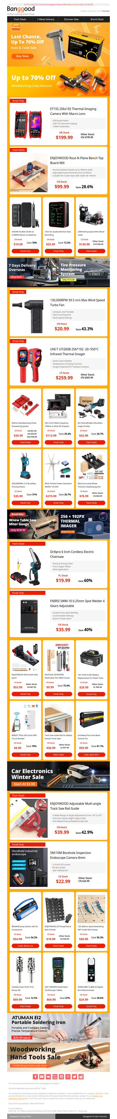 [ Last Chance! ] UP TO 70%OFF>> Auto Tools Cyber Monday Sale! ENJOYWOOD Rout-N-Plane Bench Top Board Mill ONLY $99.99!