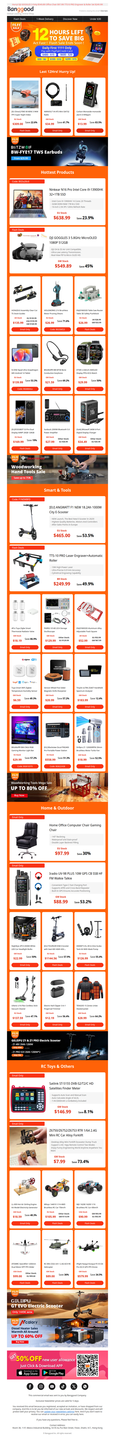 [ Don't Hesitate! Real Last 12Hrs!🕰️ ]  11.11 Sale Last Wave! $34.99 AMNVOLT V4 ATS Mini Sl4732 Radio! $309 FIMI X8 MINI FPV Drone!