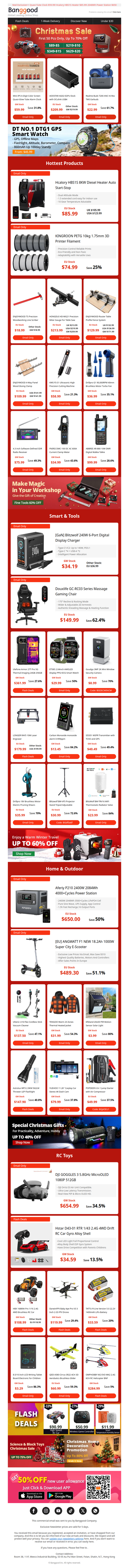 [Christmas Mail Exclusive Sale🎄!] 10KG 3D Printer Filament Only $74.99! Realme ANC TWS Earbuds Only $22.99! Enjoy It Now!