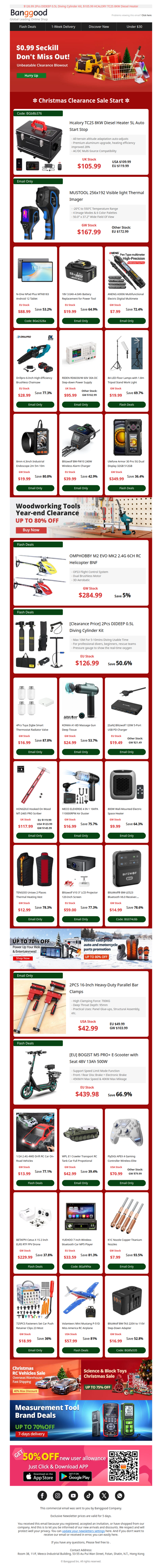 [Xmas Clearance Sale] Daily $0.99 Seckill! $7.99 ANENG Electric Digital Multimeter Pen, Grab Mega Coupon >