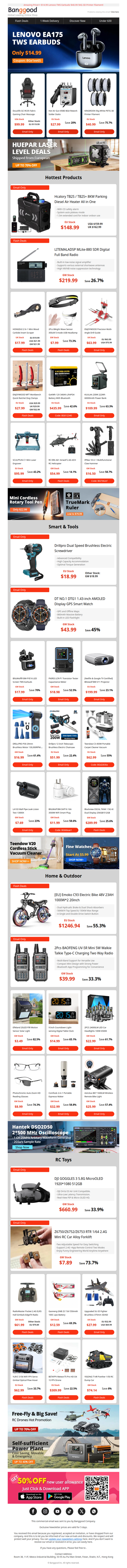 [Weekend Mail Exclusive Sale] 20Pcs Limited Bottom Price Inside!🛒