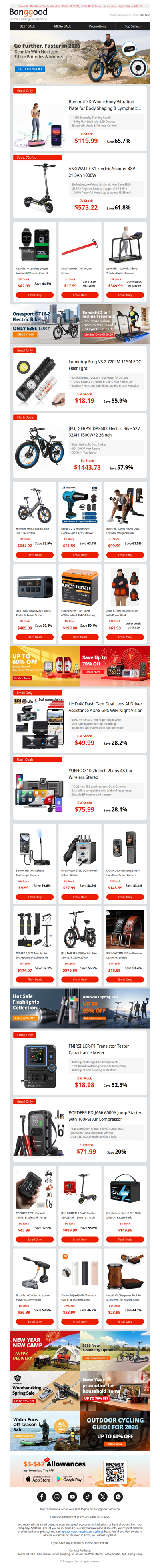 [UP TO 60% OFF] Go Further, Faster in 2026, Gear Up With Next-gen E-bike Batteries & Motors >>