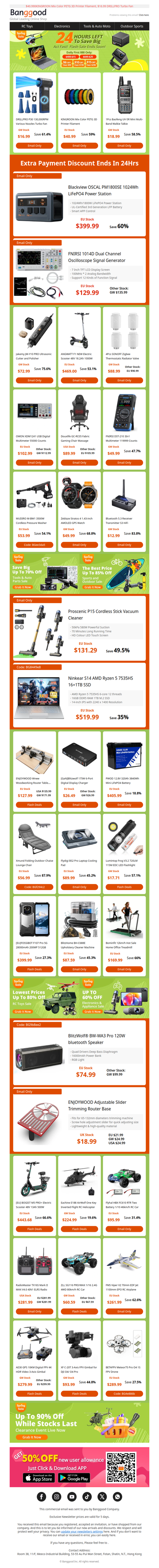 🔥Last 24 Hrs for Extra $35 OFF Payment Discout! $399.99 Blackview OSCAL LiFePO4 Power Station >>