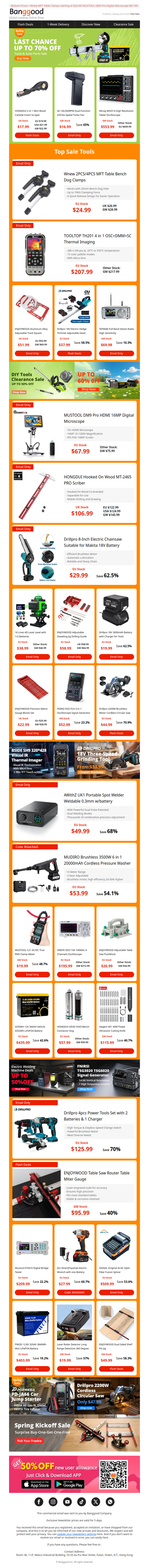 [Tools & Auto Parts Spring Sale] Up To 70% OFF! X6 140,000RPM Turbo FanOnly $16.99, 4 in 1  Thermal Imaging $207.99.