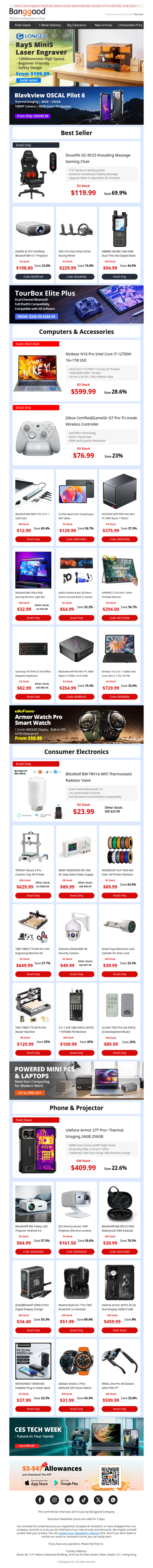 🚀 JUST RELEASED: Blackview OSCAL PILOT 6 & More New Tech. Deals from $59.99 — Shop Now!